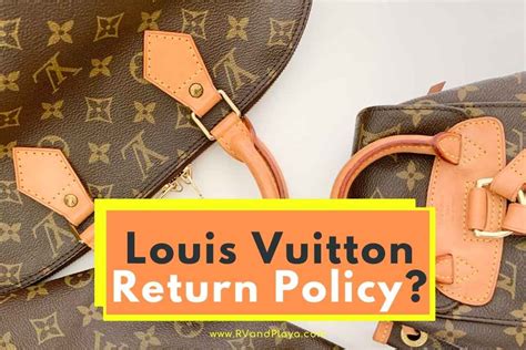 louis vuitton exchange policy|louis vuitton return policy usa.